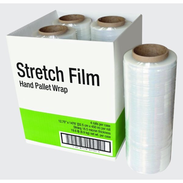 Sigma Stretch Film Hand Pallet Wrap, 14" x 1,476'
